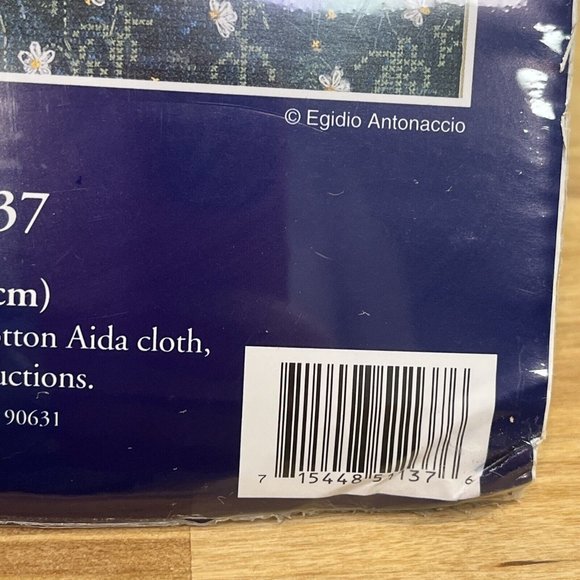 Candamar Embellished Cross Stitch Kit 51137 Dogwood Trail Picture 16" x 12" 1999 - Picture 5 of 5